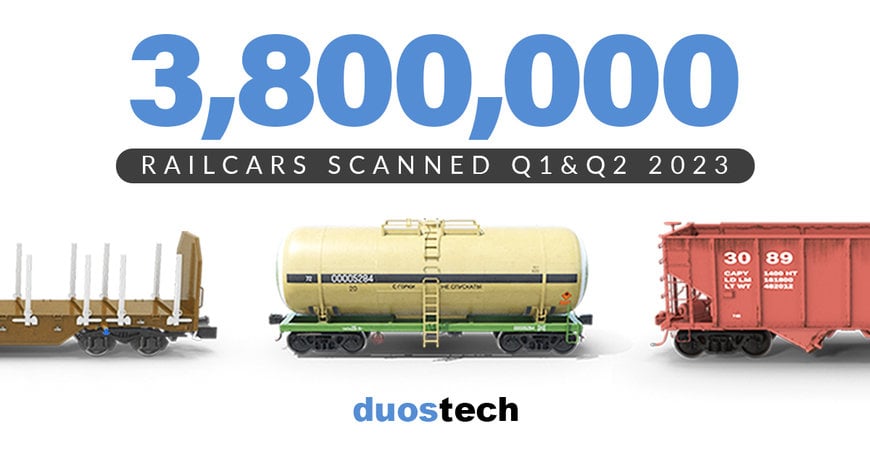 Duos Railcar Inspection Portal Technology Now Operational in 13 Locations Across the North American Rail Network